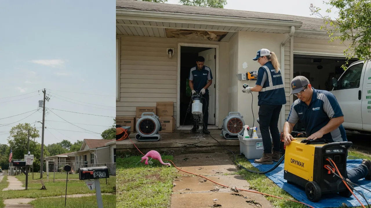 Storm Damage Water Removal in Rogersville, PA near me